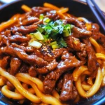 Simple Black Pepper Beef Udon – Quick, Savory & Delicious