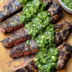 Skirt Steak Marinade Recipe with Chimichurri Recipe