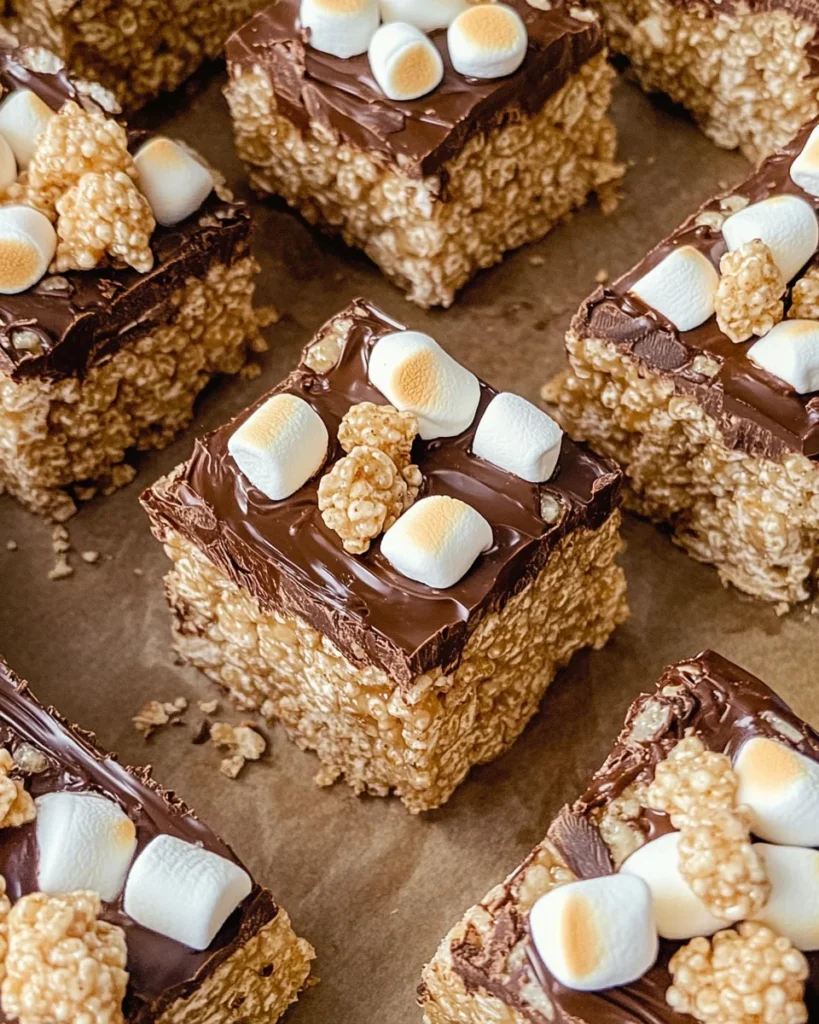 S'mores Rice Krispies Treats