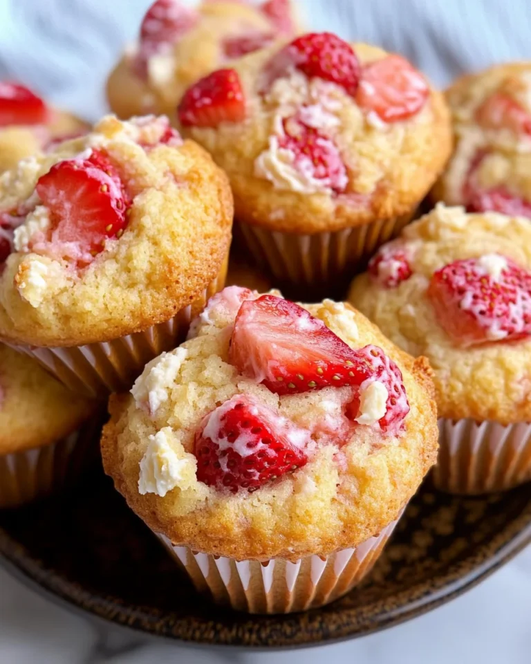 Strawberry Cream Cheese Muffins