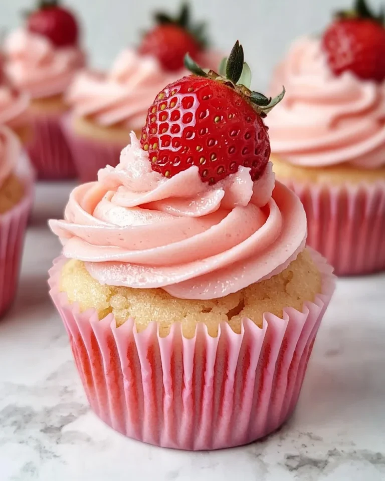 Strawberry Cupcakes Recipe