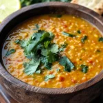 Thai Coconut Red Lentil Soup