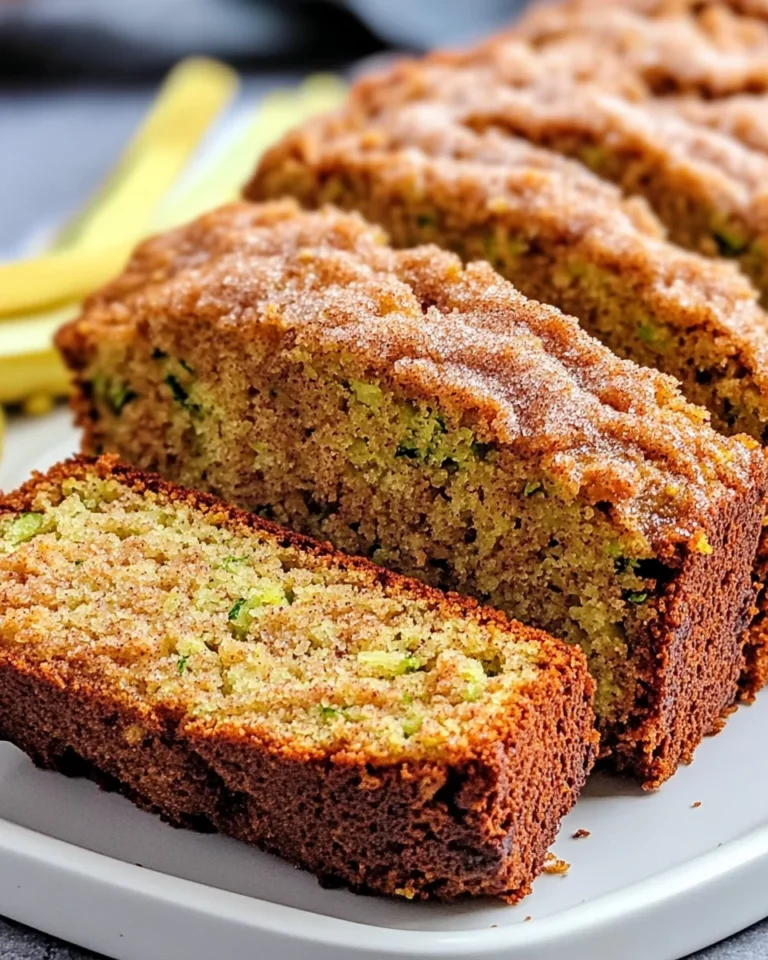 The Best Snickerdoodle Zucchini Bread