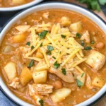 White Cheddar & Apple Chicken Chili