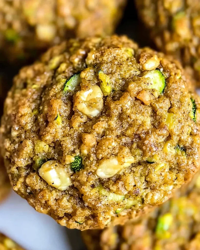 Zucchini Bread Breakfast Cookies