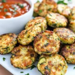 Zucchini Garlic Bites