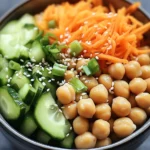 peanut chickpea snack bowl (plant-based)