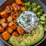 sweet potato snack bowl (easy & healthy)