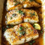 Baked Honey Marinated Cod