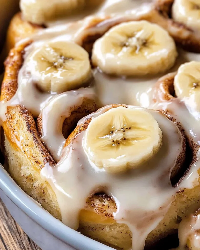 Banana Cinnamon Rolls