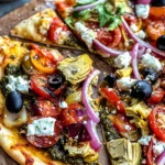 Best Mediterranean Flatbread Pizza