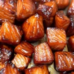 Candied Smoked Salmon Bites