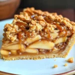 Caramel Apple Pie with Cookie Crust