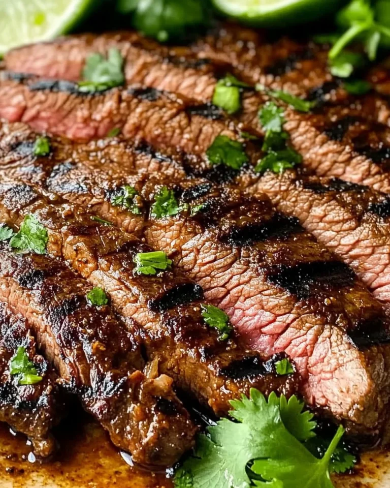 Chipotle Lime Grilled Flank Steak