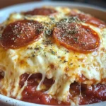 Cottage Cheese Pizza Bowl – Quick, Cheesy, Low-Carb Favorite