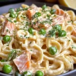 Creamy Hot Smoked Salmon Pasta