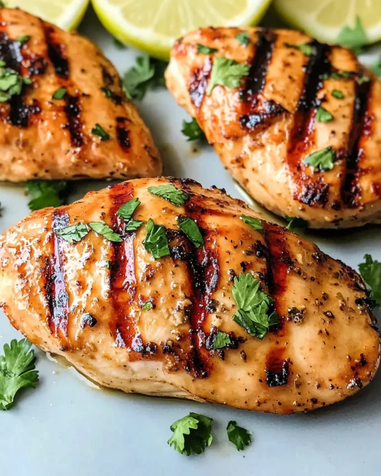 Easy Grilled Chicken Marinade