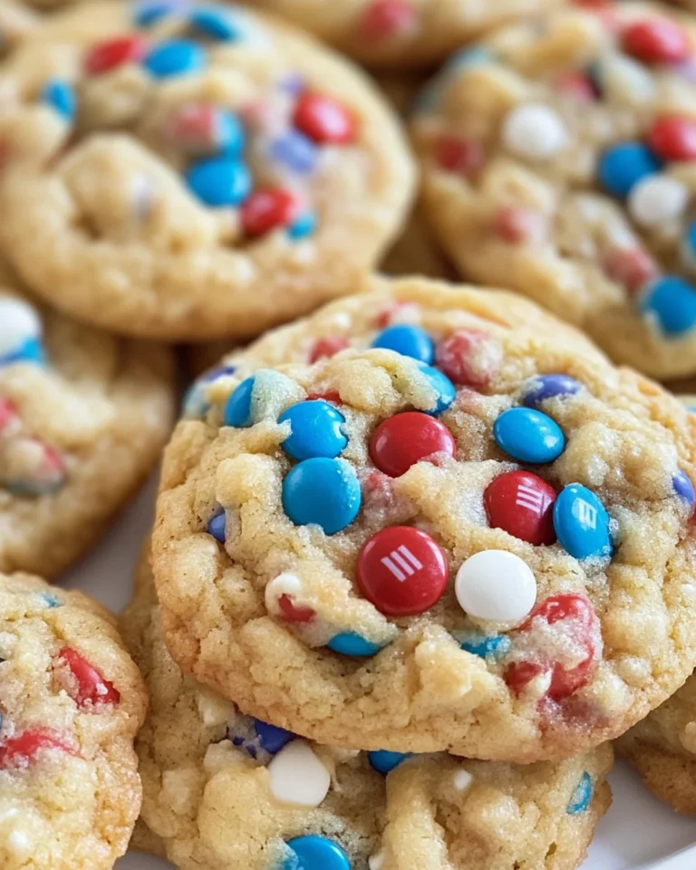 Fireworks Pudding Cookies