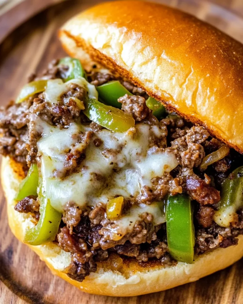 Gordon Ramsay Philly Cheesesteak Sloppy Joes