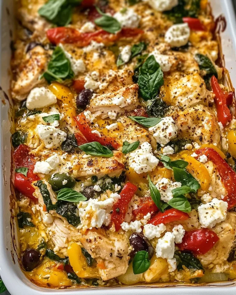 Greek Chicken Casserole