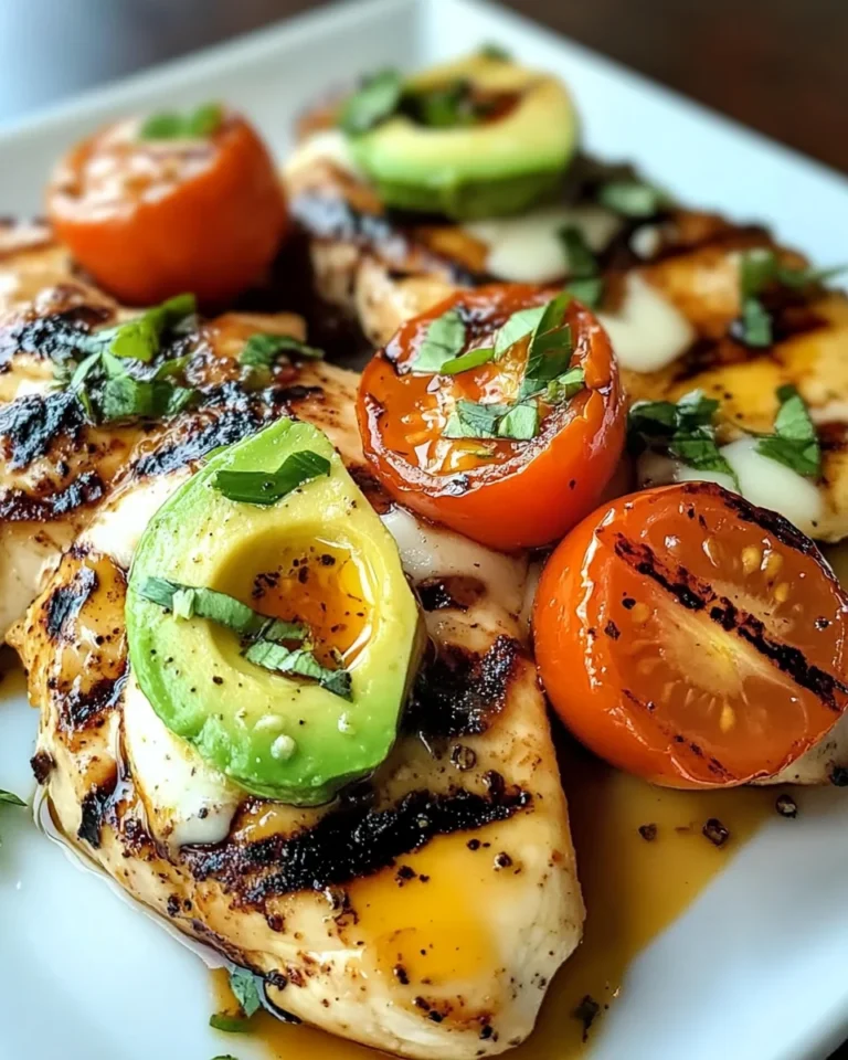 Grilled California Avocado Chicken Recipe