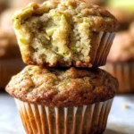 Healthy Banana Zucchini Muffins