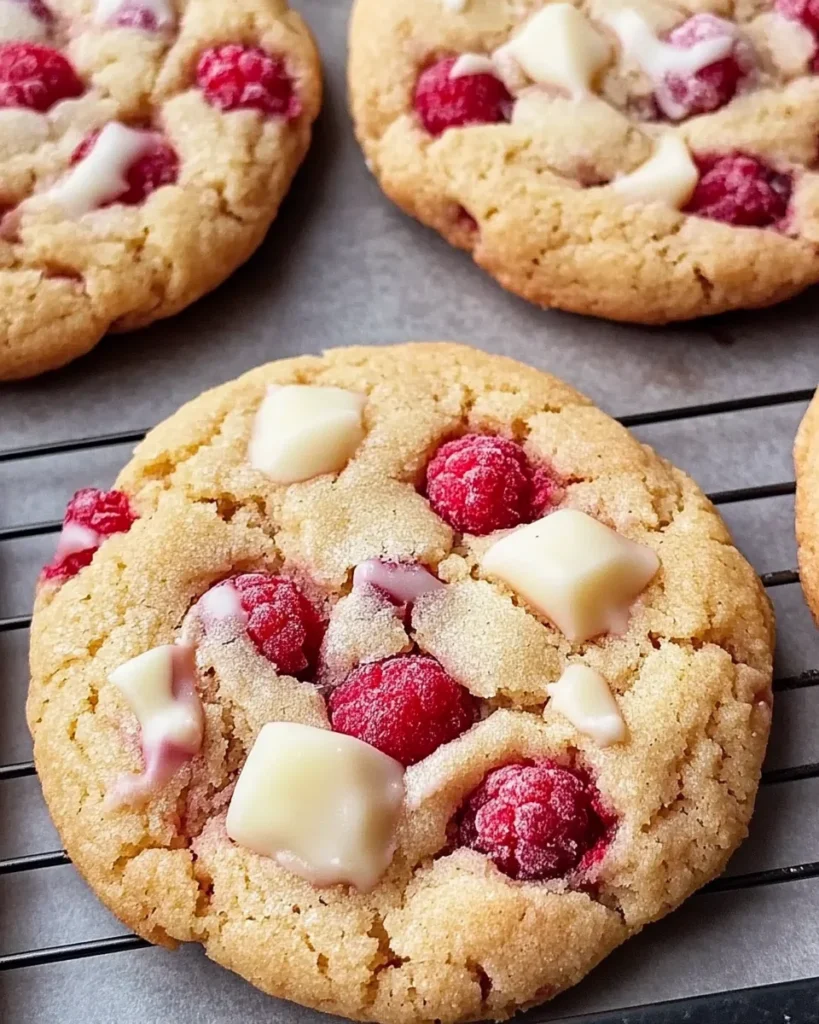 Homemade Subway Raspberry Cookies