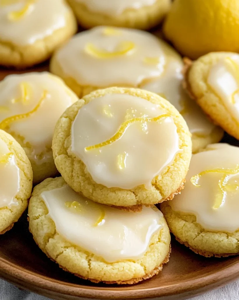 Lemon Meltaway Cookies