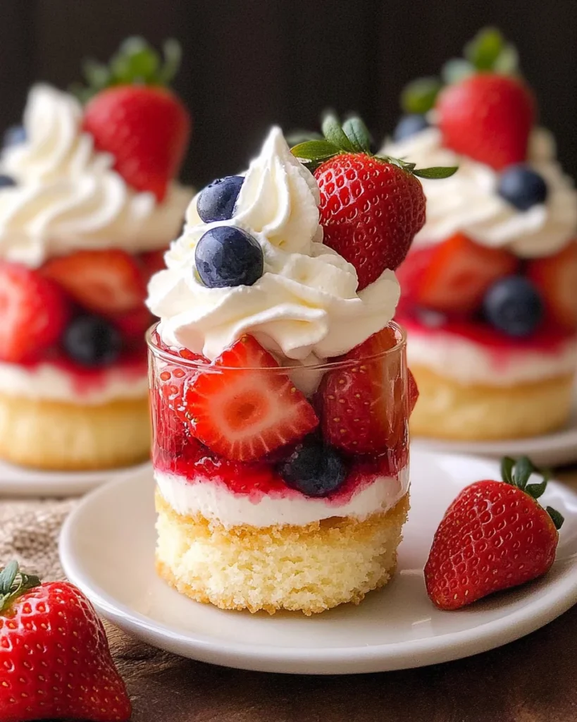 Mini Shortcake Cups