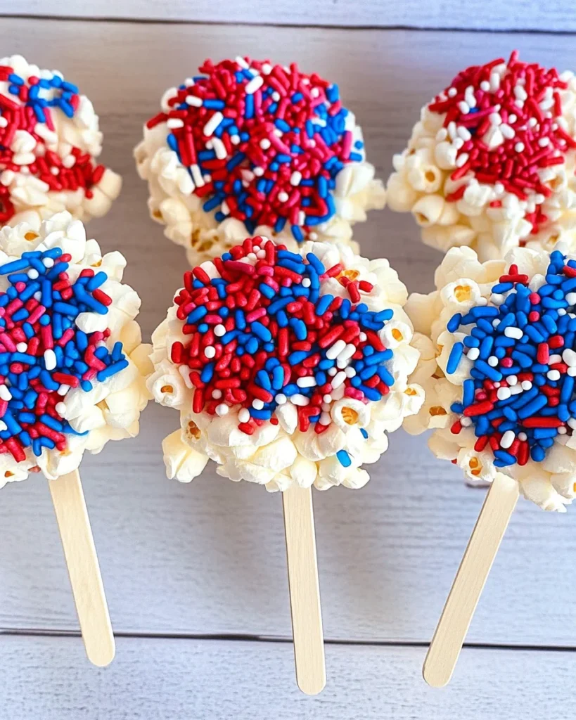 Patriotic Popcorn Pops