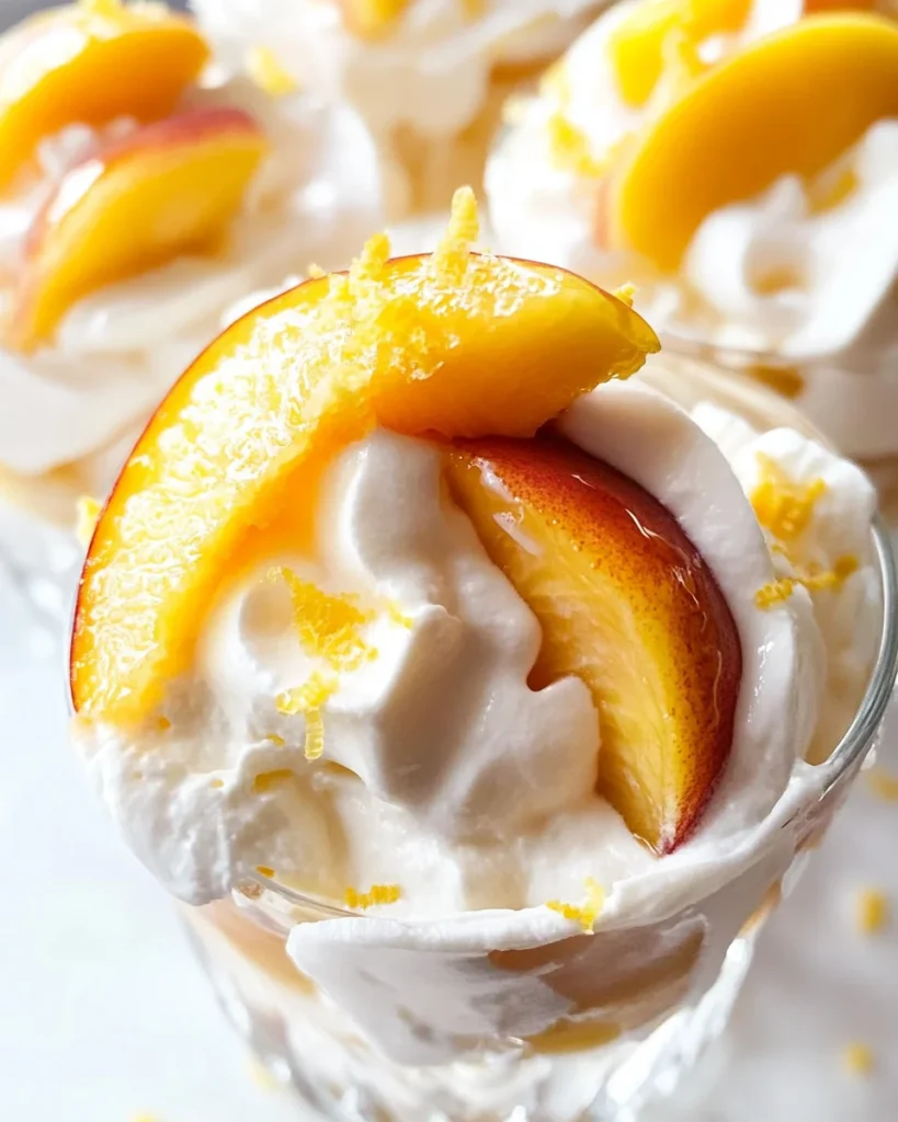 Peaches and Cream Recipe