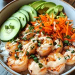 Shrimp Rice Bowls with Spicy Mayo
