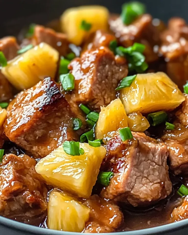 Slow Cooker Pineapple Pork Recipe | Easy & Delicious