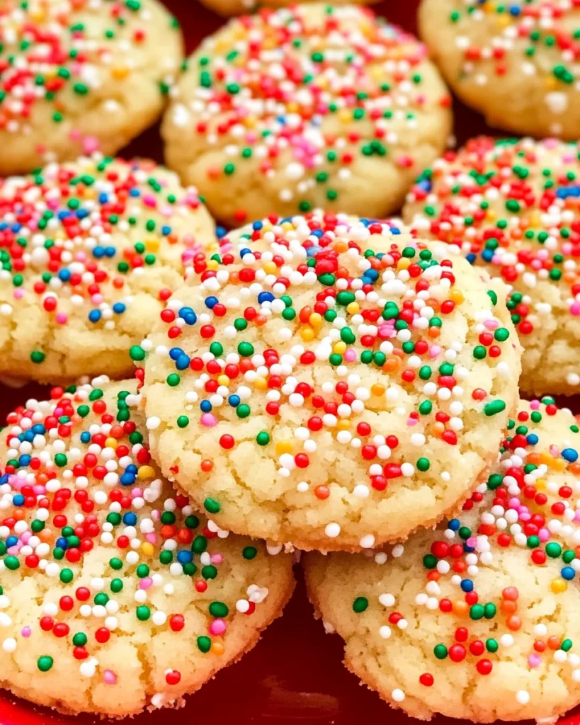 Sprinkle Sugar Cookies