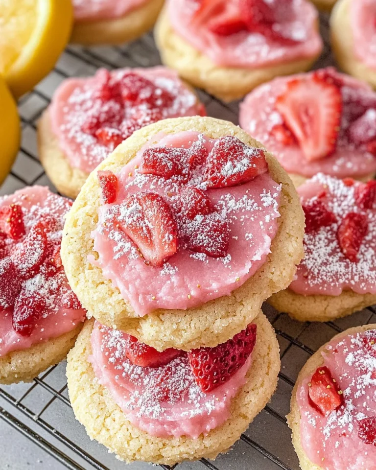 Strawberry Lemonade Cut-Out Cookie Recipe