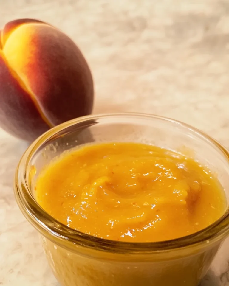 Sweet Peach Salad Dressing