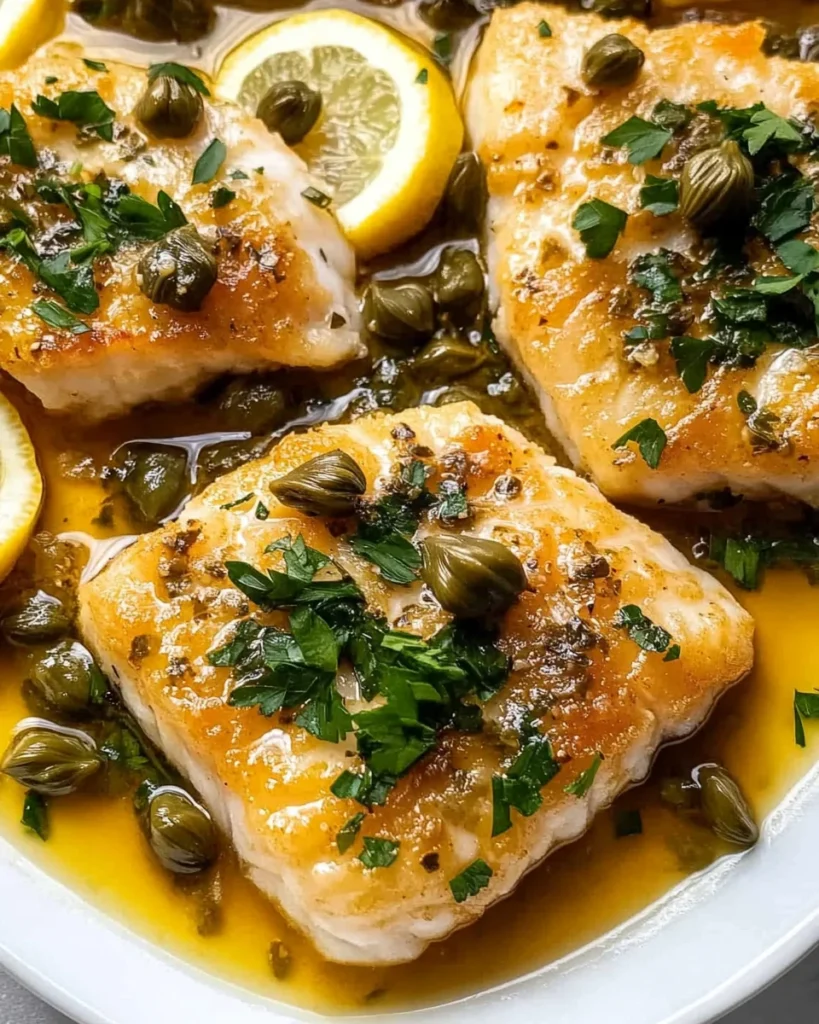 The Best Cod Piccata