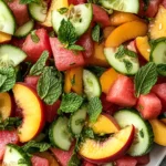 The Peach Watermelon Salad That Tastes Like Summer