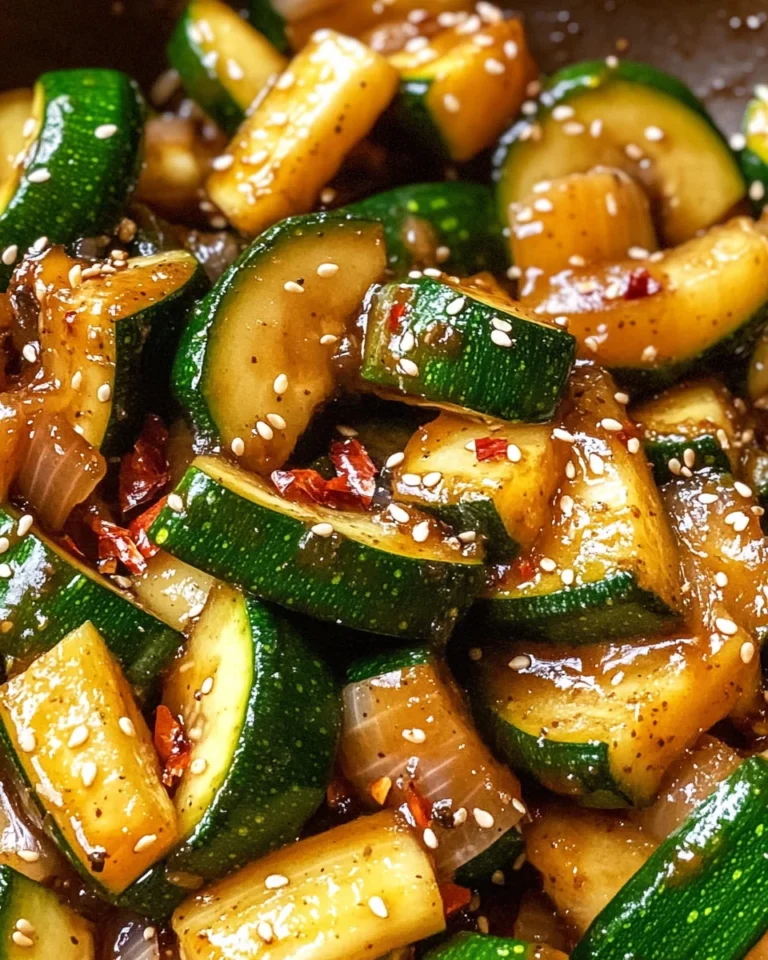 Zucchini Stir Fry